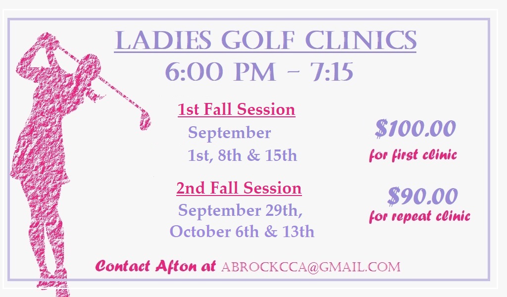 2021 ladies clinic fall